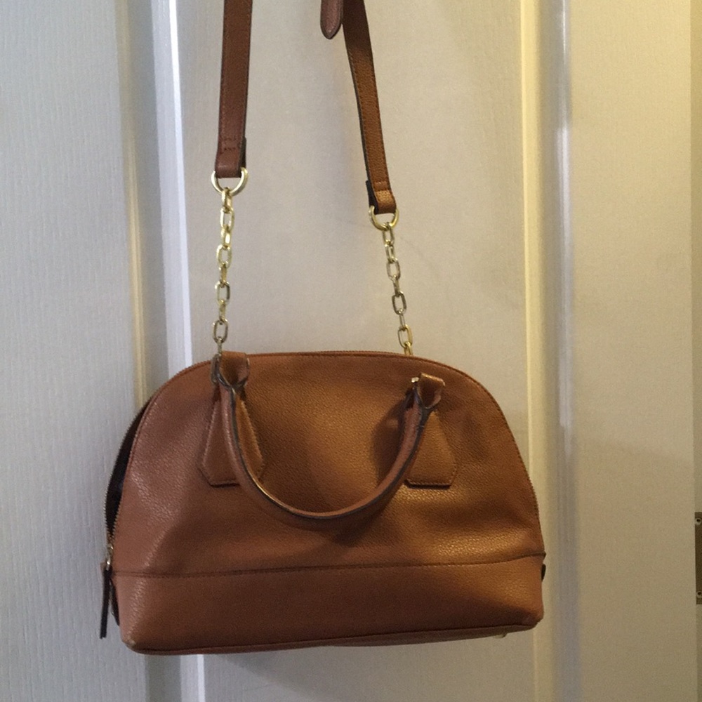 Brown Leather Handbag